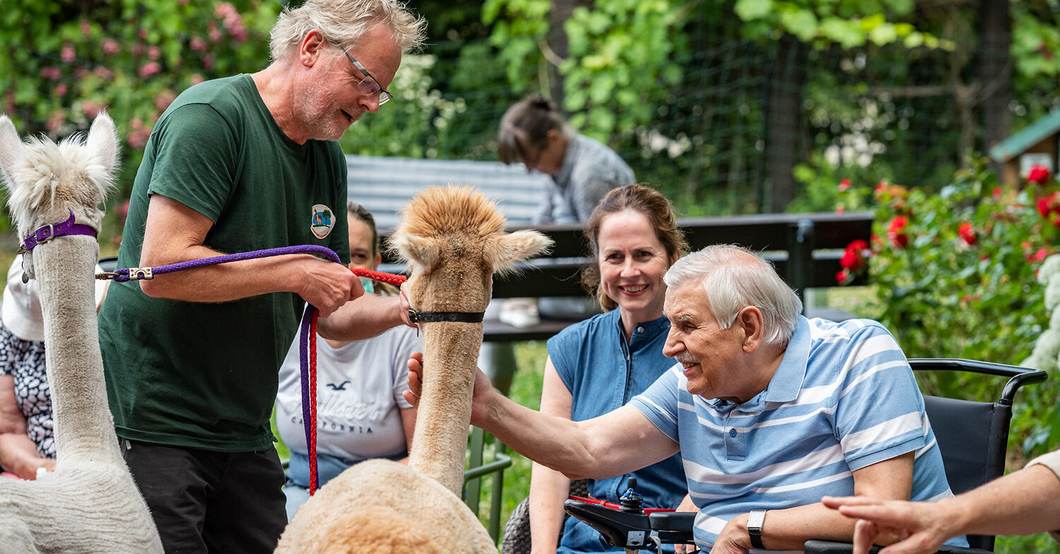 Flauschiger Besuch im Stammhaus Kaiserswerth